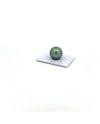 15mm+ fine  grade Tahitian Black pearl, French Polynesia  