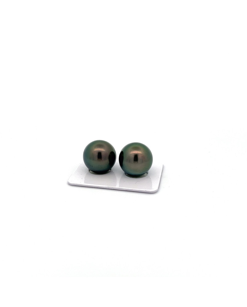 15mm+ gem  grade Tahitian Black pearl, French Polynesia  