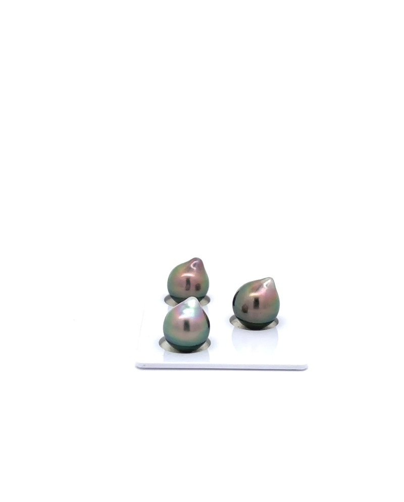 9mm+ fine  grade Tahitian Black Pearl, French Polynesia  