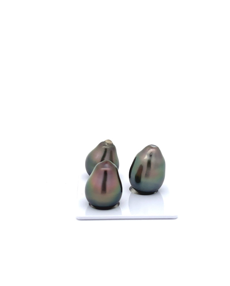 12mm+ gem  grade Tahitian Black Pearl, French Polynesia  