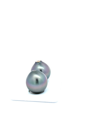 12mm+ fine  grade Tahitian Black Pearl, French Polynesia  