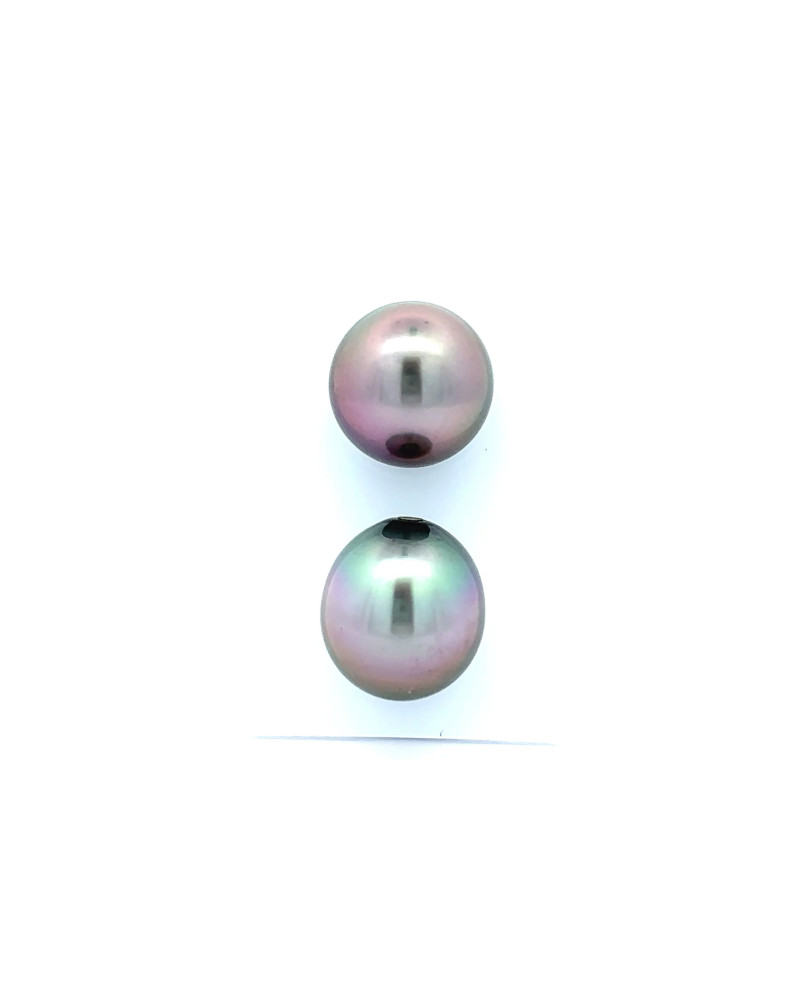 12mm+ fine  grade Tahitian Black Pearl, French Polynesia  