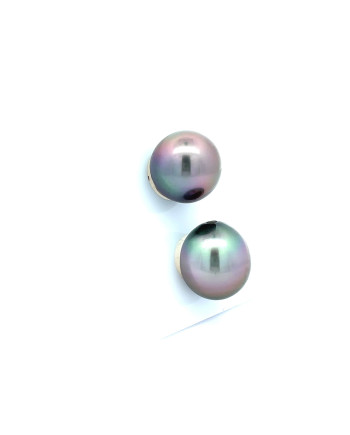 12mm+ fine  grade Tahitian Black Pearl, French Polynesia  