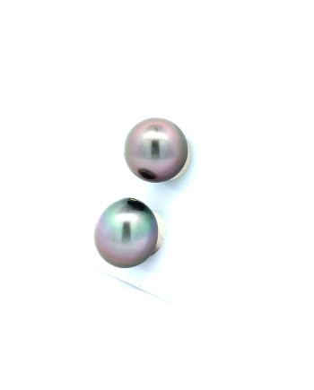 12mm+ fine  grade Tahitian Black Pearl, French Polynesia  