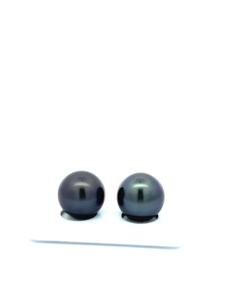 12mm+ jewel  grade Tahitian Black Pearl, French Polynesia  