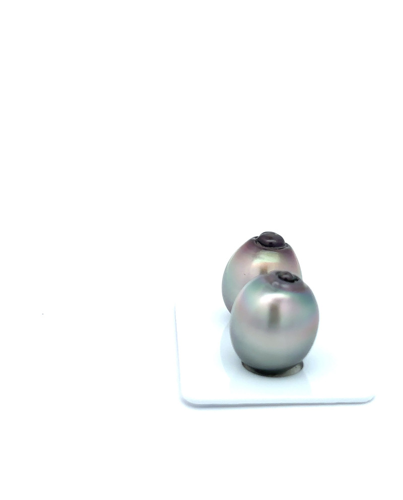 12mm+ jewel  grade Tahitian Black Pearl, French Polynesia  