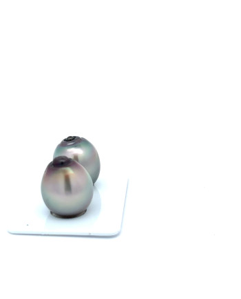 12mm+ jewel  grade Tahitian Black Pearl, French Polynesia  