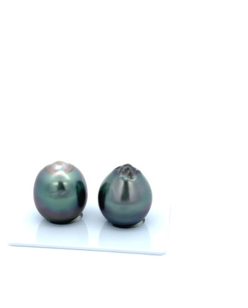 12mm+ jewel  grade Tahitian Black Pearl, French Polynesia  