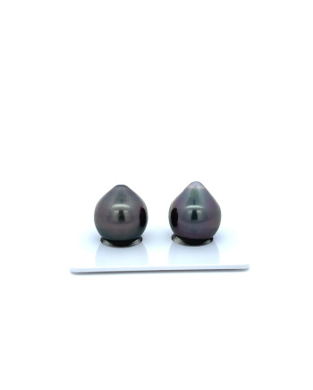 12mm+ gem  grade Tahitian Black Pearl, French Polynesia  