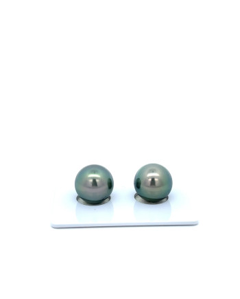 9mm+ fine  grade Tahitian Black Pearl, French Polynesia  