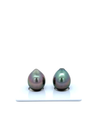 9mm+ jewel  grade Tahitian Black Pearl, French Polynesia  