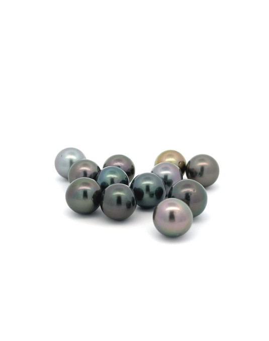 9mm+ jewel  grade Tahitian Black pearl, French Polynesia  