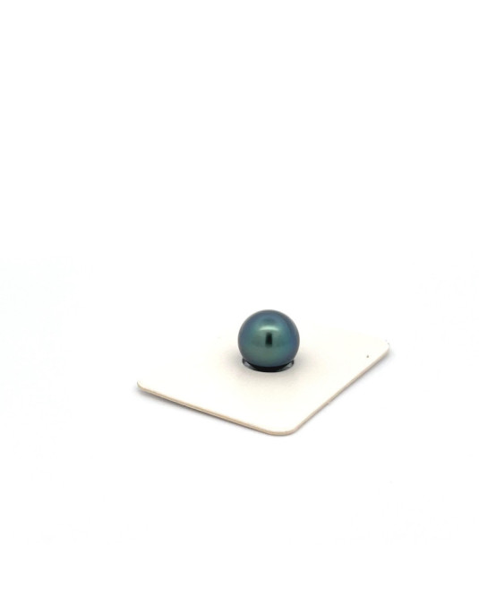 9mm+ fine  grade Tahitian Black pearl, French Polynesia  