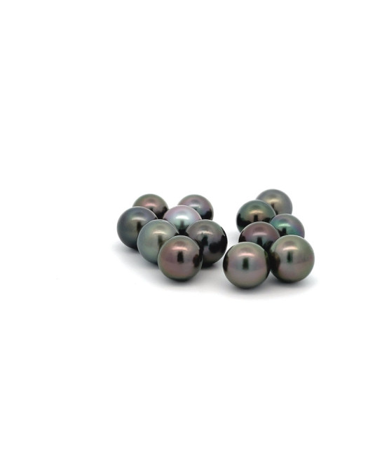 9mm+ jewel  grade Tahitian Black pearl, French Polynesia  