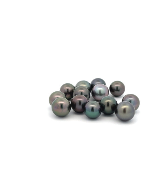 10mm Tahitian Black pearl , origin French Polynesia   , jewel  grade