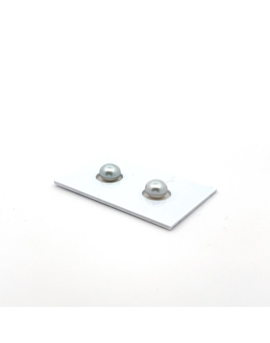 6mm+ gem  grade Tahitian Black pearl, French Polynesia  