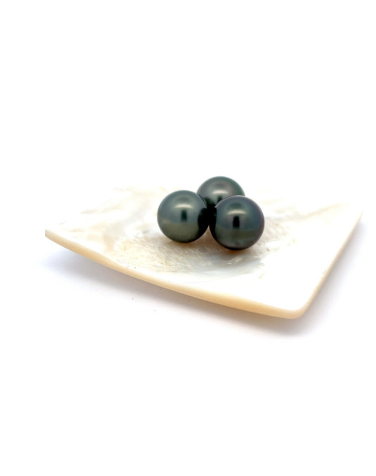 14mm Tahitian Black pearl , origin French Polynesia   , gem  grade