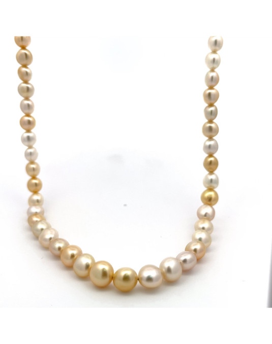 6.02-8.12mm South Sea pearl , origin Indonesia , fine  grade