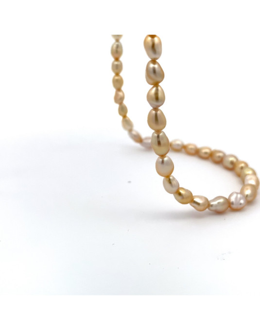 6-8.13mm South Sea pearl , origin Indonesia , fine  grade