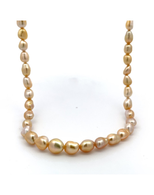 6-8.13mm South Sea pearl , origin Indonesia , fine  grade