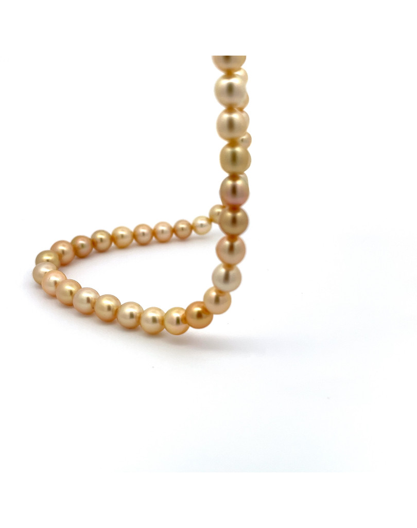 5.61-7.85mm South Sea pearl , origin Indonesia , fine  grade