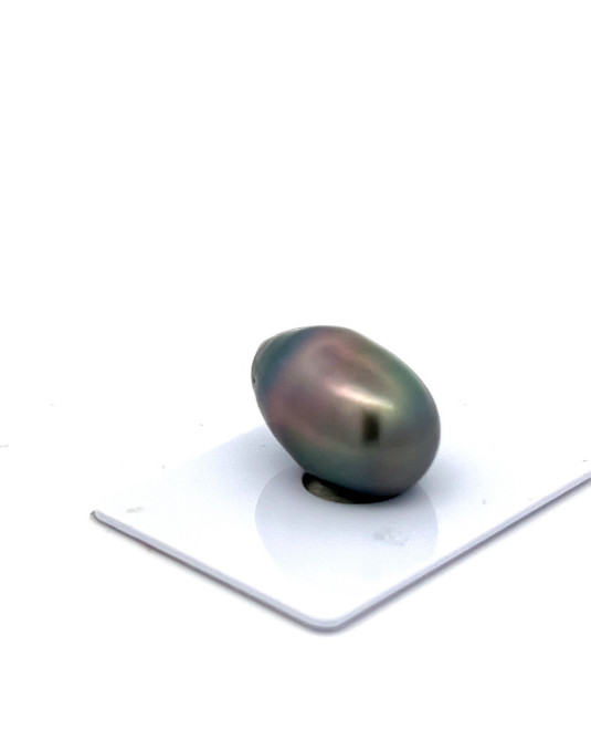 12mm+ fine  grade Tahitian Black pearl, French Polynesia  