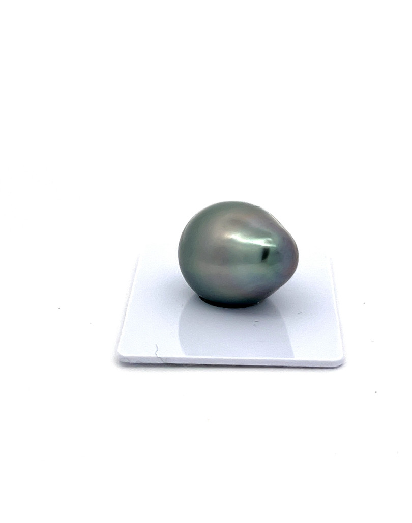 15mm+ fine  grade Tahitian Black pearl, French Polynesia  