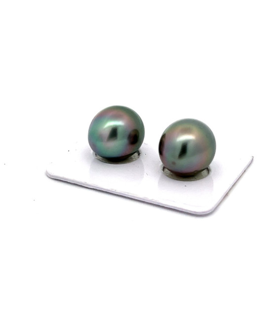 12mm+ fine  grade Tahitian Black pearl, French Polynesia  