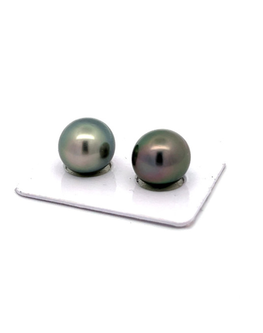 12mm+ fine  grade Tahitian Black pearl, French Polynesia  