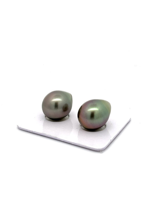 9mm+ fine  grade Tahitian Black pearl, French Polynesia  