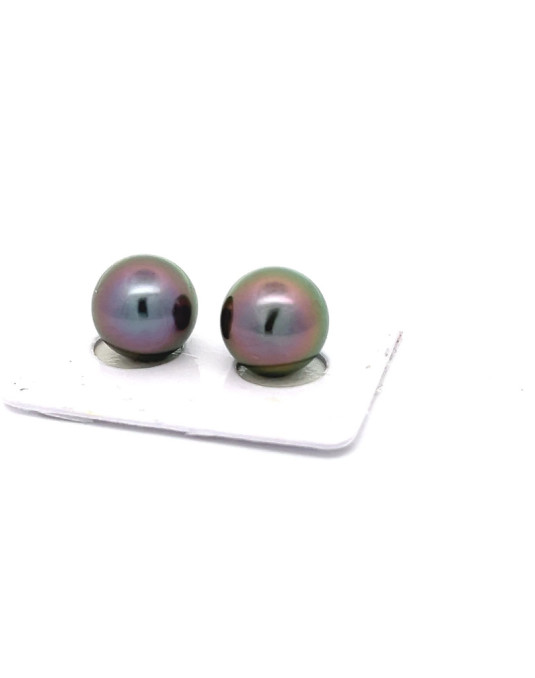 12mm+ fine  grade Tahitian Black pearl, French Polynesia  