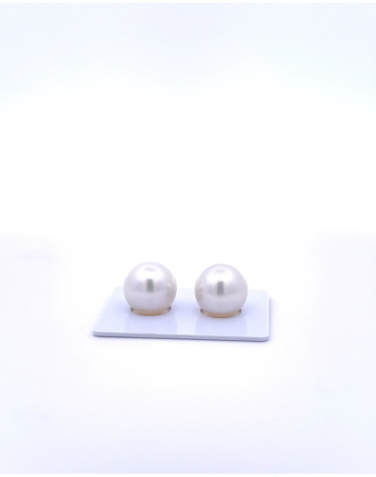 12.85/12.81mm South Sea pearl , origin Indonesia , gem  grade