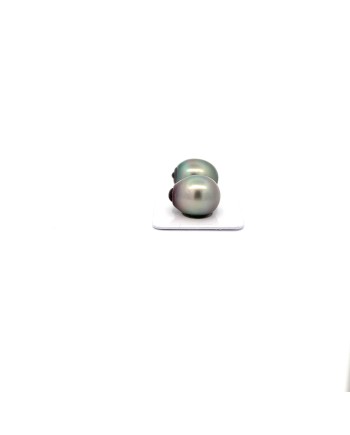 14.33/14.12mm Tahitian Black pearl , origin French Polynesia   , jewel  grade