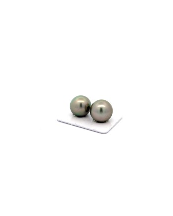 15mm+ fine  grade Tahitian Black pearl, French Polynesia  