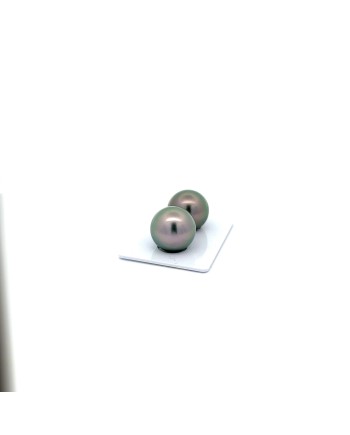 15mm+ gem  grade Tahitian Black pearl, French Polynesia  