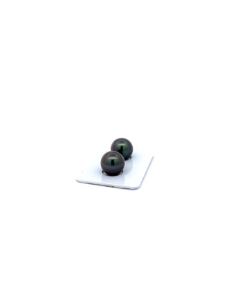 9mm+ jewel  grade Tahitian Black pearl, French Polynesia  