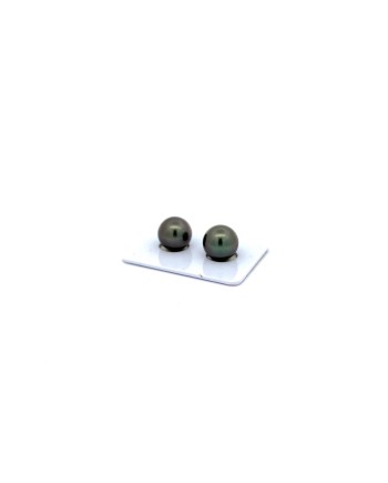 11.33/11.24mm Tahitian Black pearl , origin French Polynesia   , jewel  grade