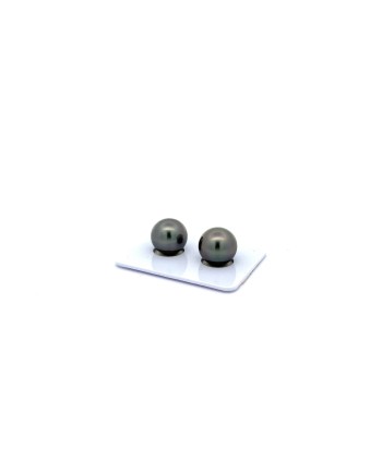 9mm+ jewel  grade Tahitian Black pearl, French Polynesia  