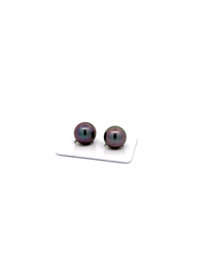 12mm+ fine  grade Tahitian Black pearl, French Polynesia  